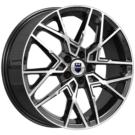 Диски K&K Вудроф 7x18/5x114.3 D54.1 ET53 K-AND-K-ALMAZ-CHERNYY