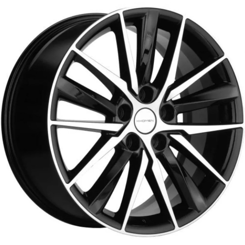 Диски Khomen Wheels KHW1807 8x18/5x114.3 D67.1 ET46 KHOMEN-WHEELS-BLACK-FP