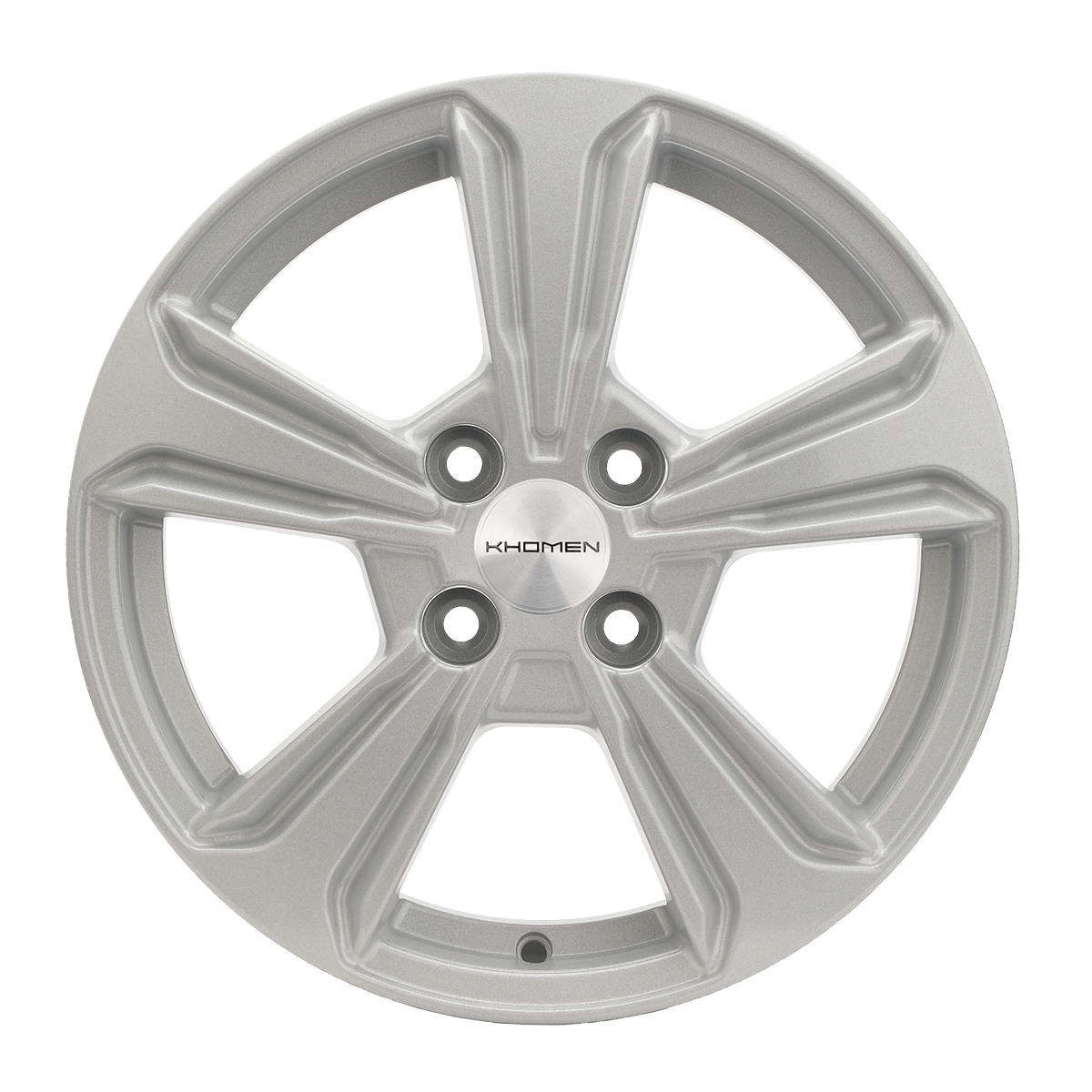 Диски Khomen Wheels KHW1502 6x15/4x100 D54.1 ET48 KHOMEN-WHEELS-F-SILVER