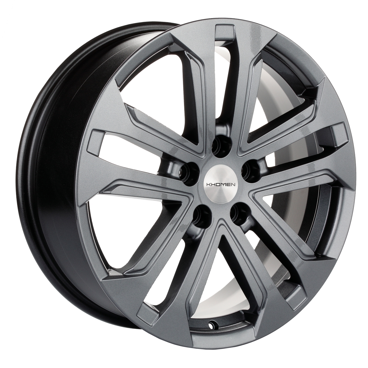 Диски Khomen Wheels KHW1803 7x18/5x114.3 D67.1 ET48.5 KHOMEN-WHEELS-GRAY