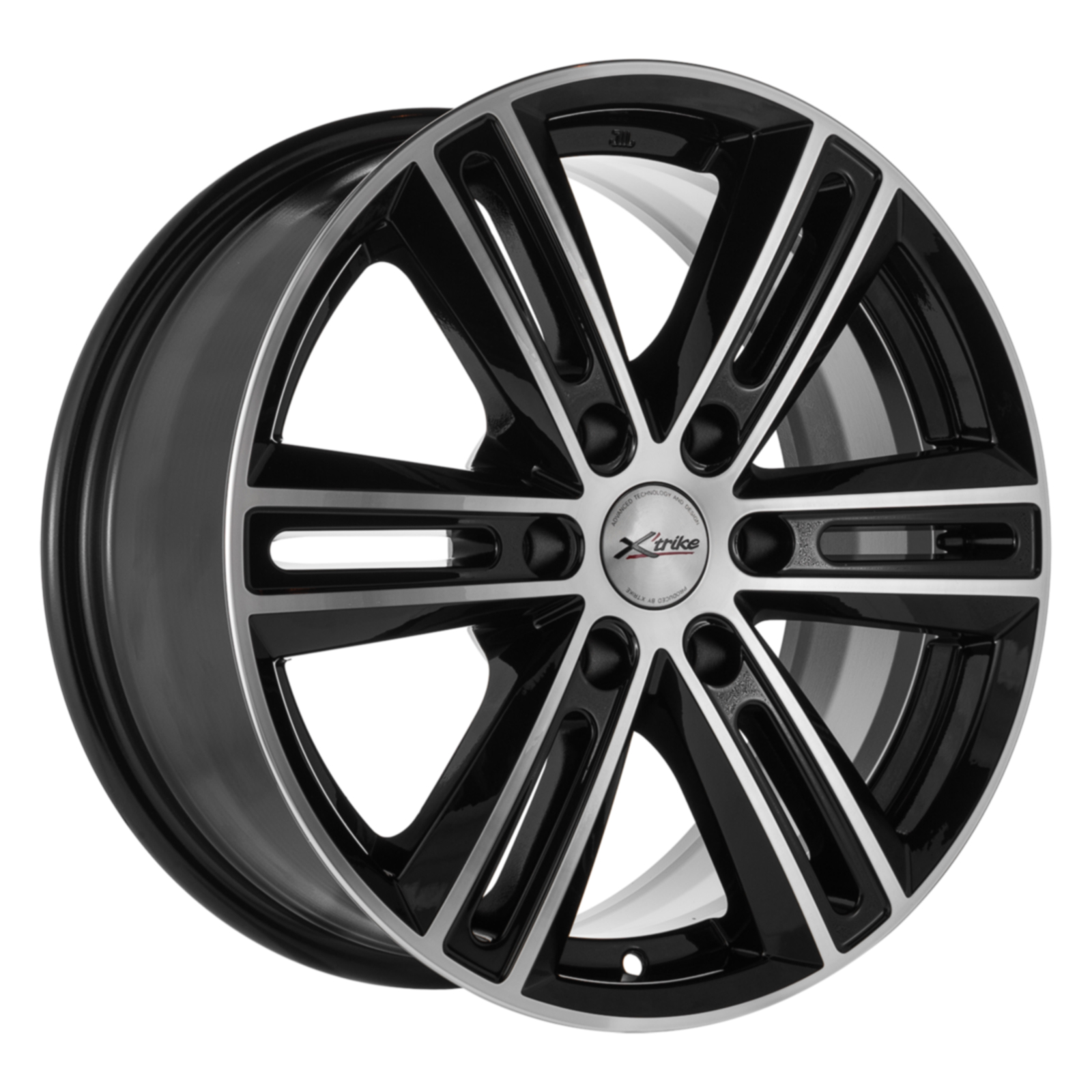 Диски X'trike X-124 7.5x17/6x139.7 D100.1 ET25 X-TRIKE-BK-FP