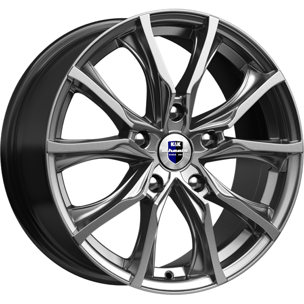 Диски K&K Твист 7.5x17/5x120 D72.6 ET37 K-AND-K-DARK-PLATINUM