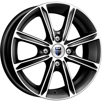 Диски K&K Флэш 5x13/4x98 D58.6 ET35 K-AND-K-ALMAZ-CHERNYY