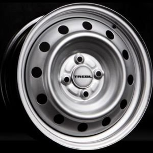 Диски Trebl 52A45A 5x13/4x100 D56.6 ET45 TREBL-SILVER