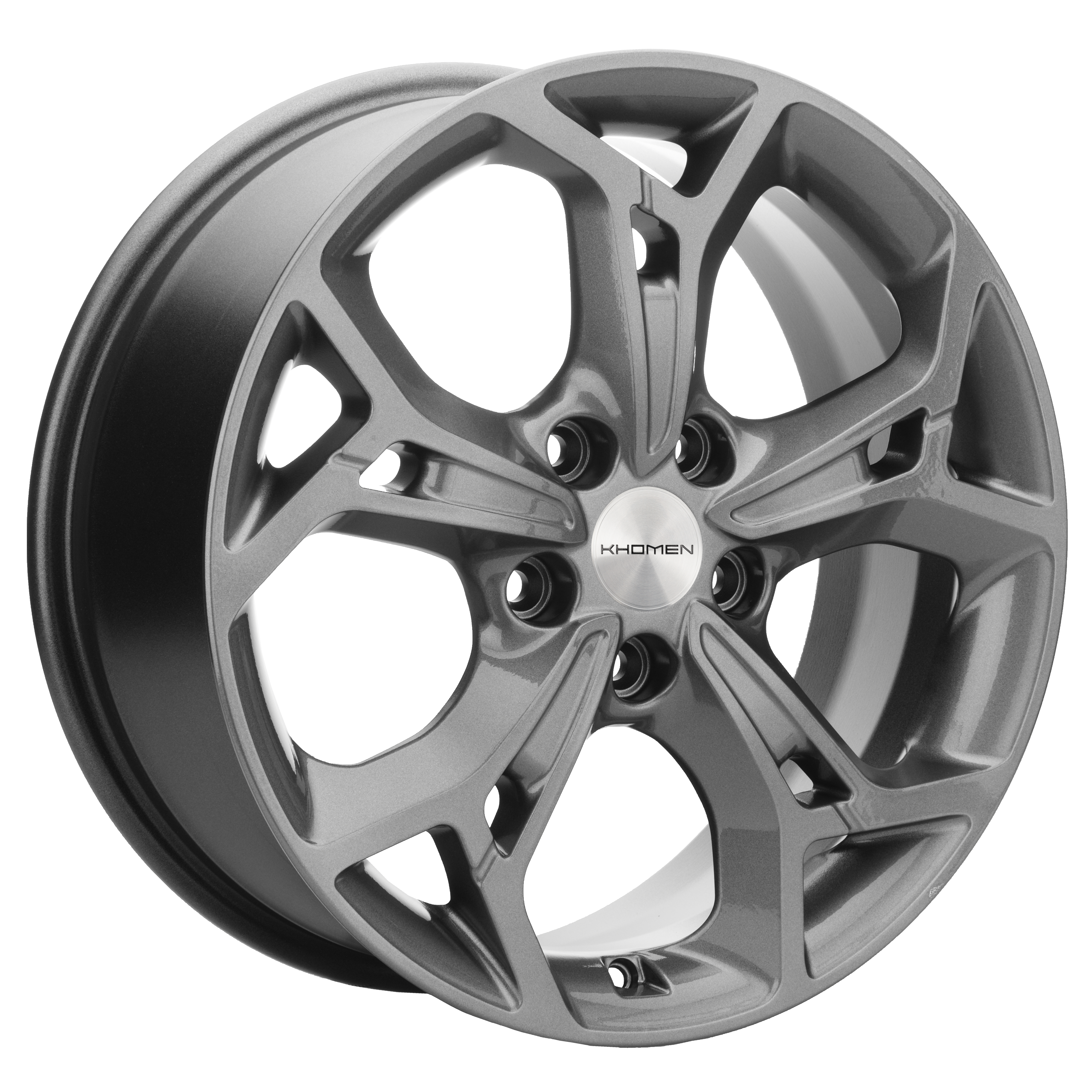 Диски Khomen Wheels KHW1702 7x17/5x114.3 D67.1 ET46 KHOMEN-WHEELS-GRAY
