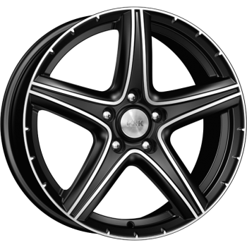 Диски K&K Барракуда 7.5x17/5x112 D66.6 ET30 K-AND-K-ALMAZ-CHERNYY