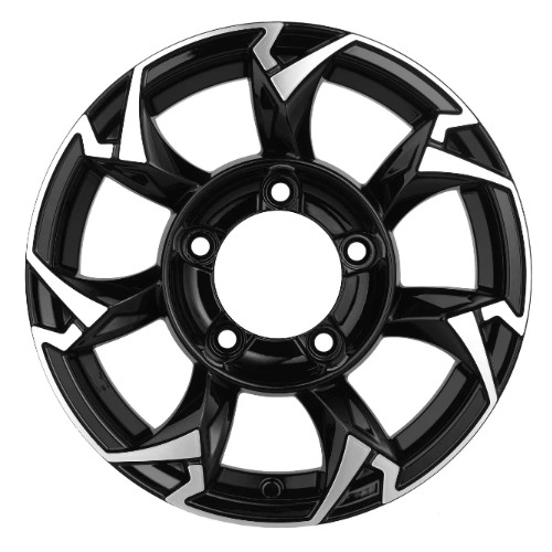 Диски Khomen Wheels KHW1505 5.5x15/5x139.7 D98.6 ET5 KHOMEN-WHEELS-BLACK-FP