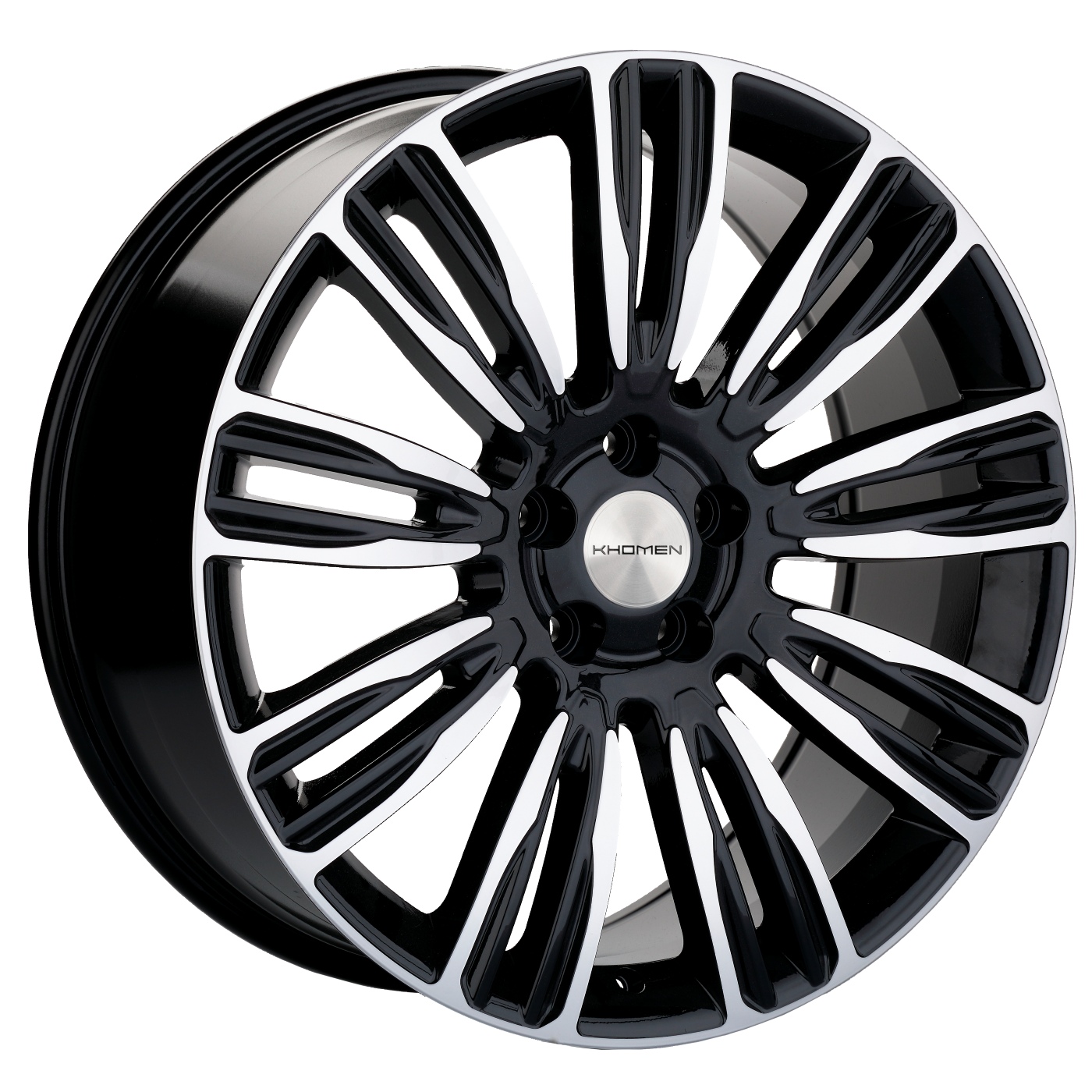 Диски Khomen Wheels KHW2004 8.5x20/5x120 D59.5 ET45 KHOMEN-WHEELS-BLACK-FP