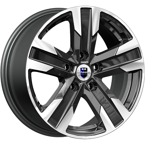 Диски K&K Висмут 7x16/5x114.3 D66.1 ET35 K-AND-K-ALMAZ-CHERNYY