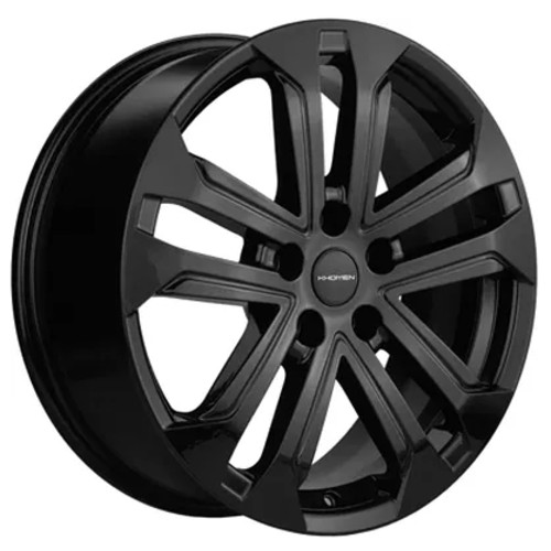 Диски Khomen Wheels KHW1803 7x18/5x108 D60.1 ET33 KHOMEN-WHEELS-BLACK