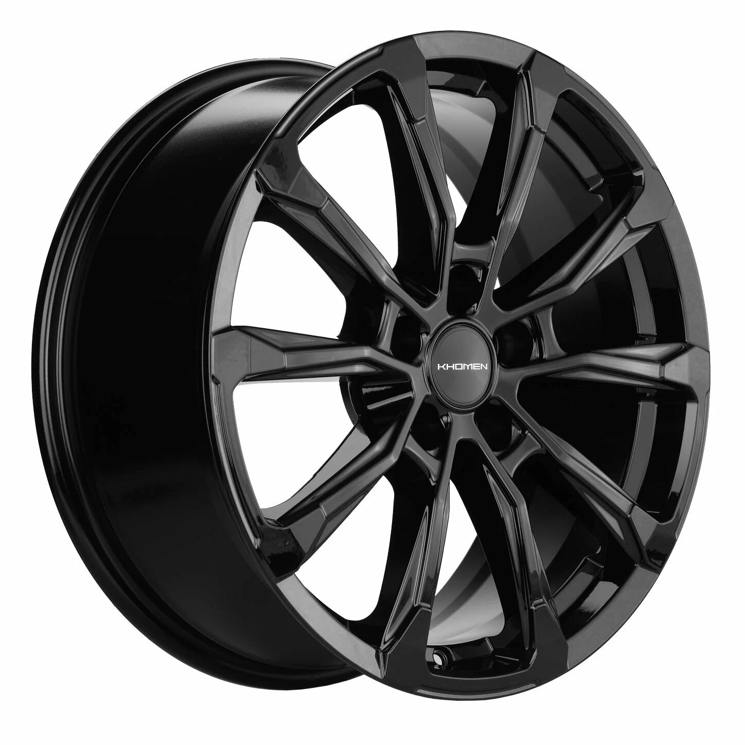 Диски Khomen Wheels KHW1808 7.5x18/5x108 D63.3 ET46 KHOMEN-WHEELS-BLACK