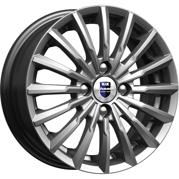 Диски K&K Акцент 5.5x14/4x100 D60.1 ET43 K-AND-K-DARK-PLATINUM