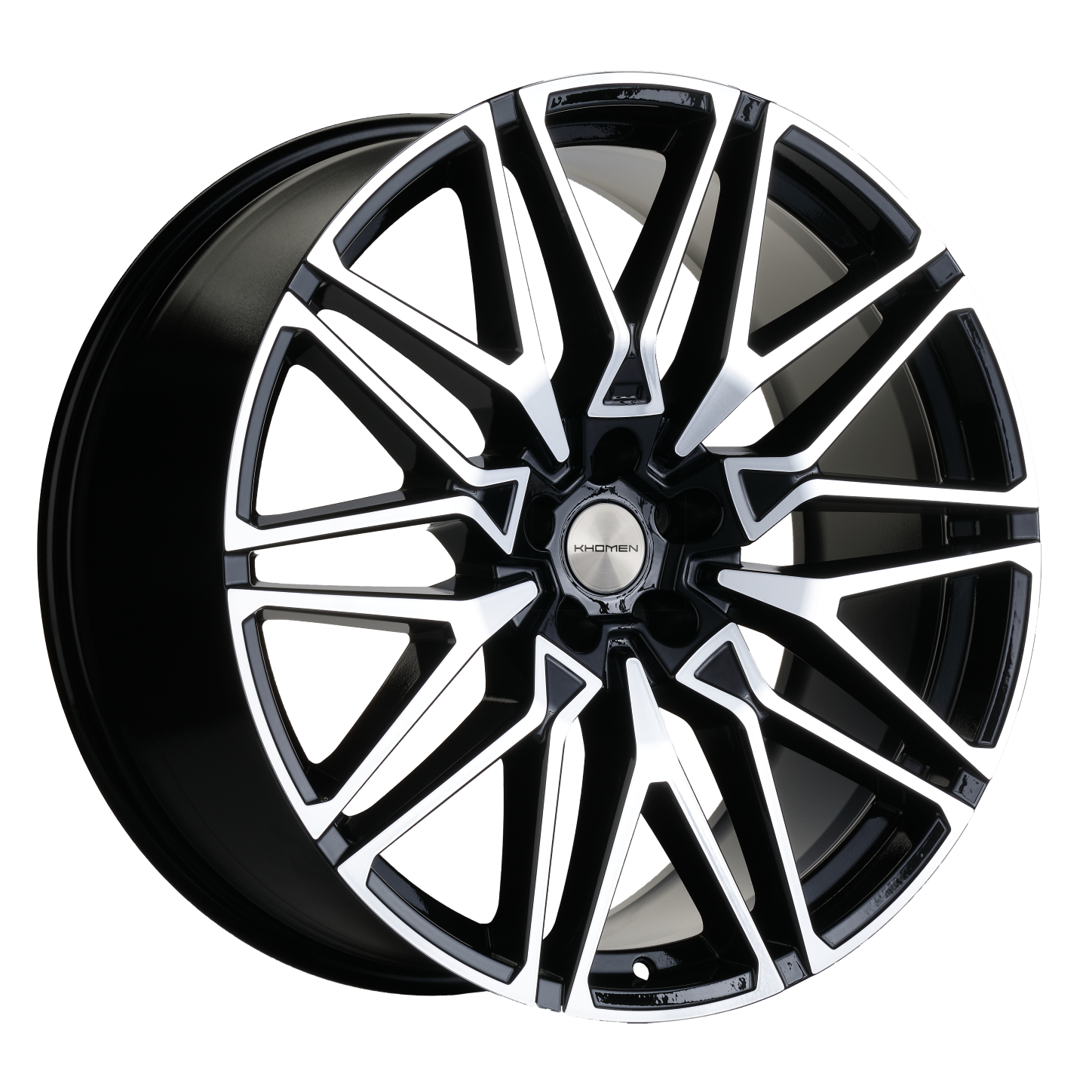 Диски Khomen Wheels KHW2103 9.5x21/5x112 D66.6 ET30 KHOMEN-WHEELS-BLACK-FP