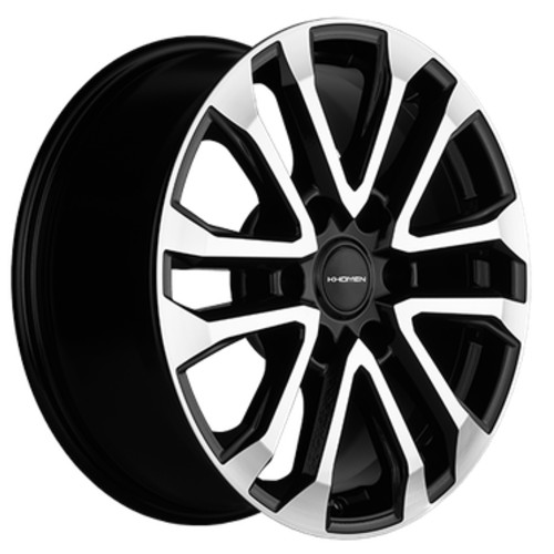 Диски Khomen Wheels KHW1805 7.5x18/6x139.7 D100.1 ET42 KHOMEN-WHEELS-BLACK-FP