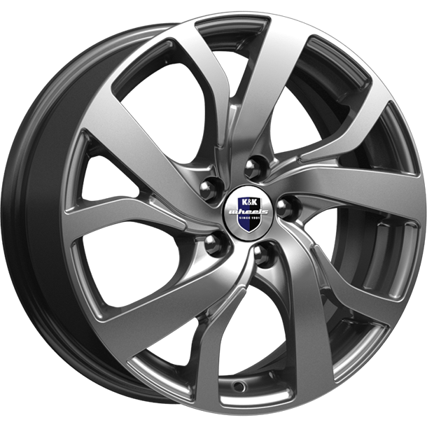 Диски K&K Палермо 6.5x16/5x114.3 D60.1 ET45 K-AND-K-DARK-PLATINUM