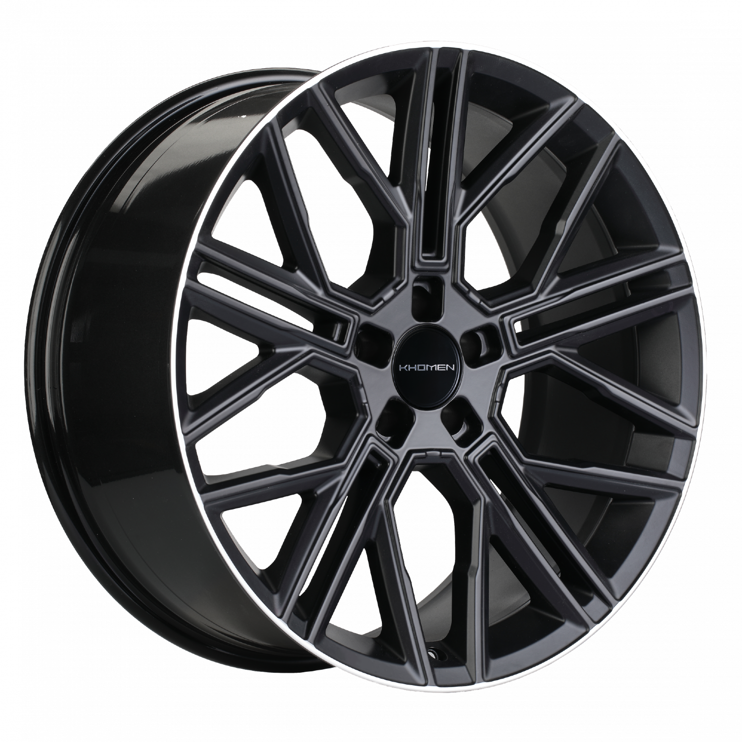 Диски Khomen Wheels KHW2101 9.5x21/5x120 D72.6 ET49 KHOMEN-WHEELS-BLACK