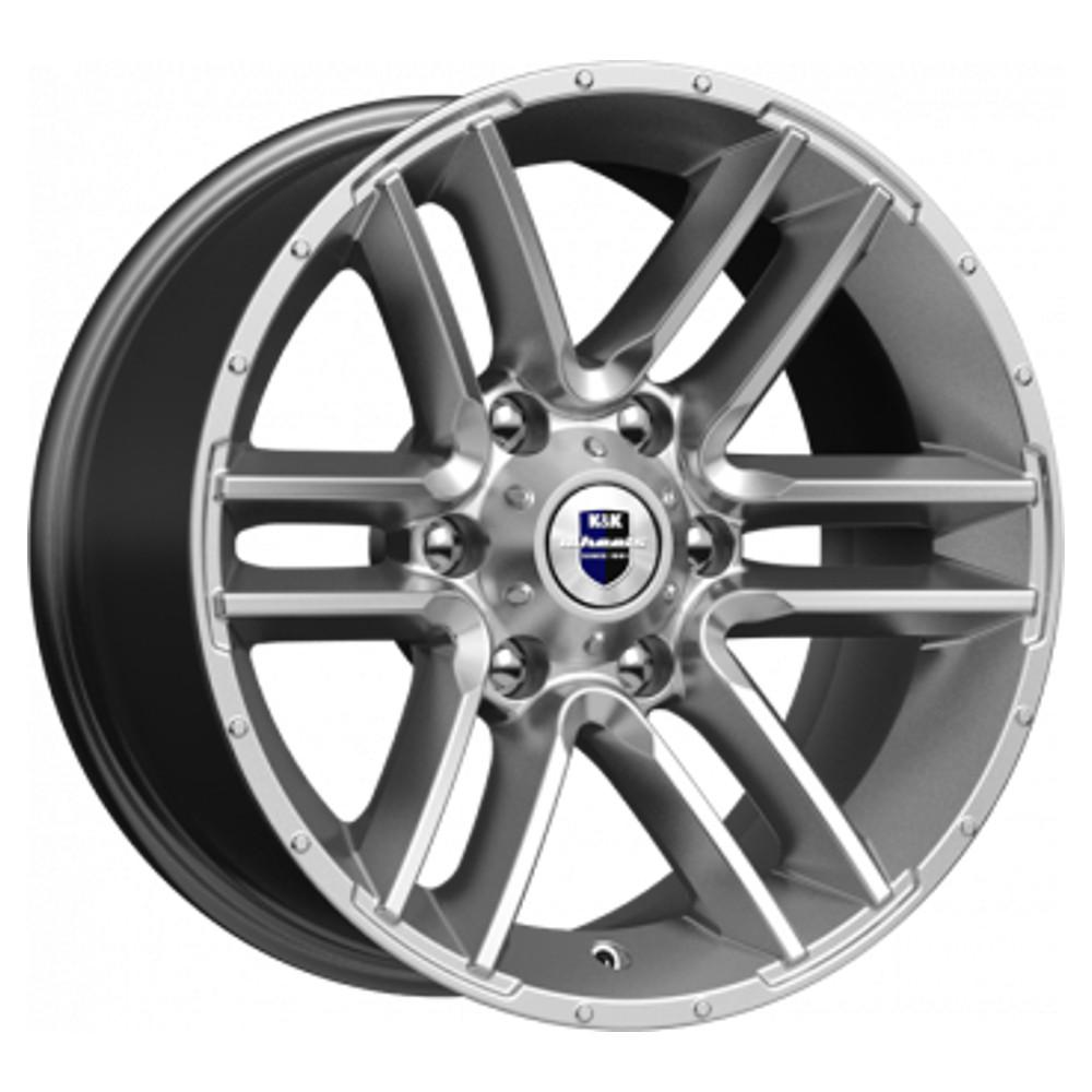 Диски K&K Алгама 8x17/6x139.7 D106.1 ET-20 K-AND-K-DARK-PLATINUM