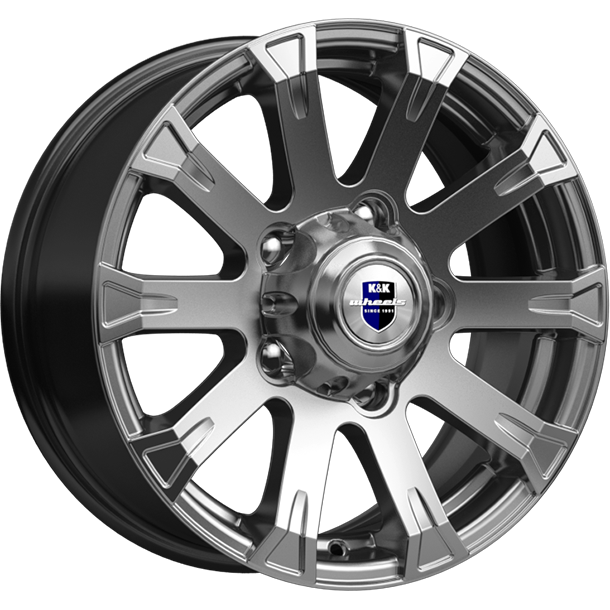 Диски K&K Байкал 7x16/5x139.7 D108.5 ET35 K-AND-K-DARK-PLATINUM