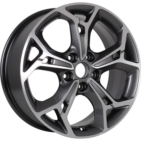 Диски Khomen Wheels KHW1702 7x17/5x114.3 D66.1 ET45 KHOMEN-WHEELS-GRAY-FP