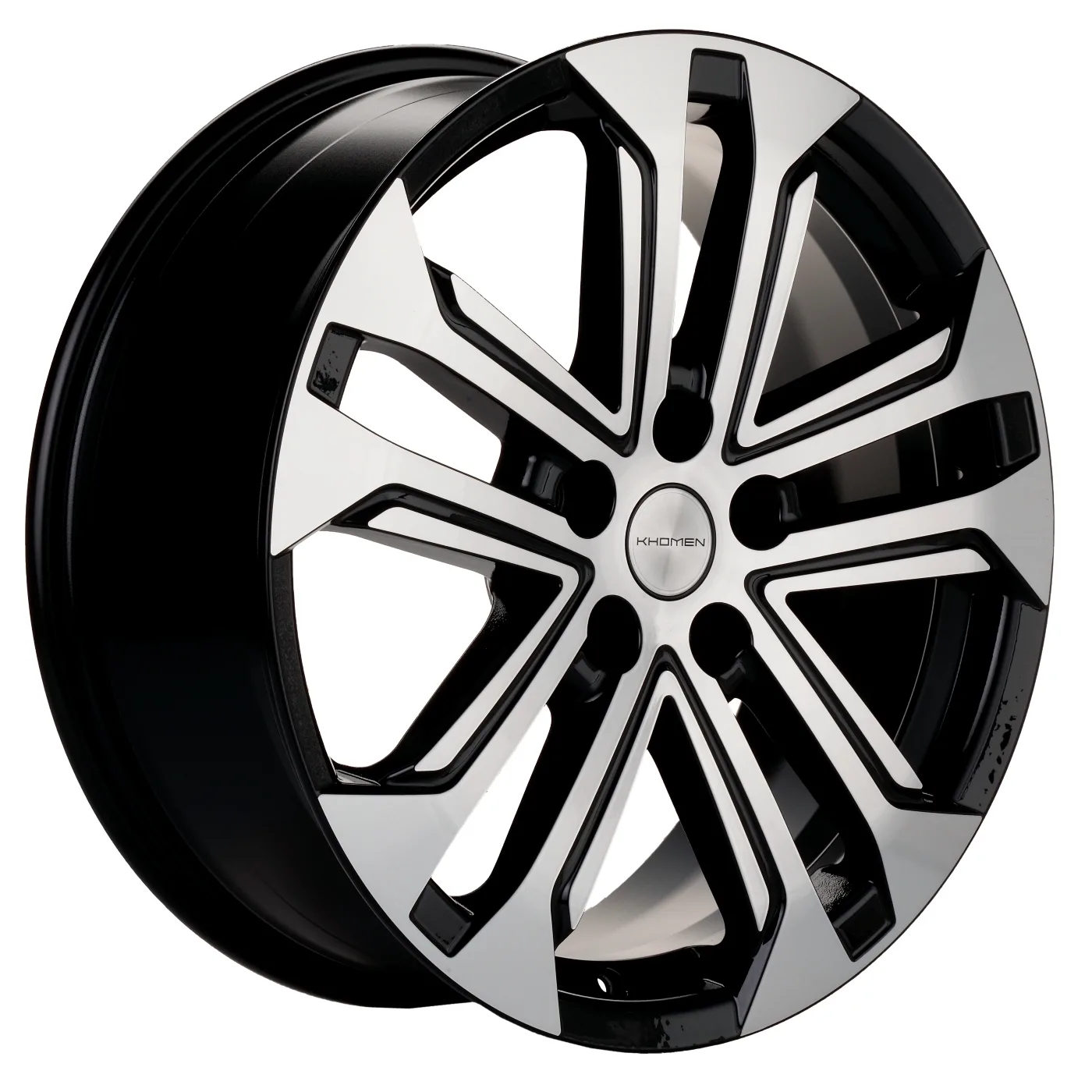 Диски Khomen Wheels KHW1803 7x18/5x114.3 D67.1 ET48.5 KHOMEN-WHEELS-DARK-CHROME