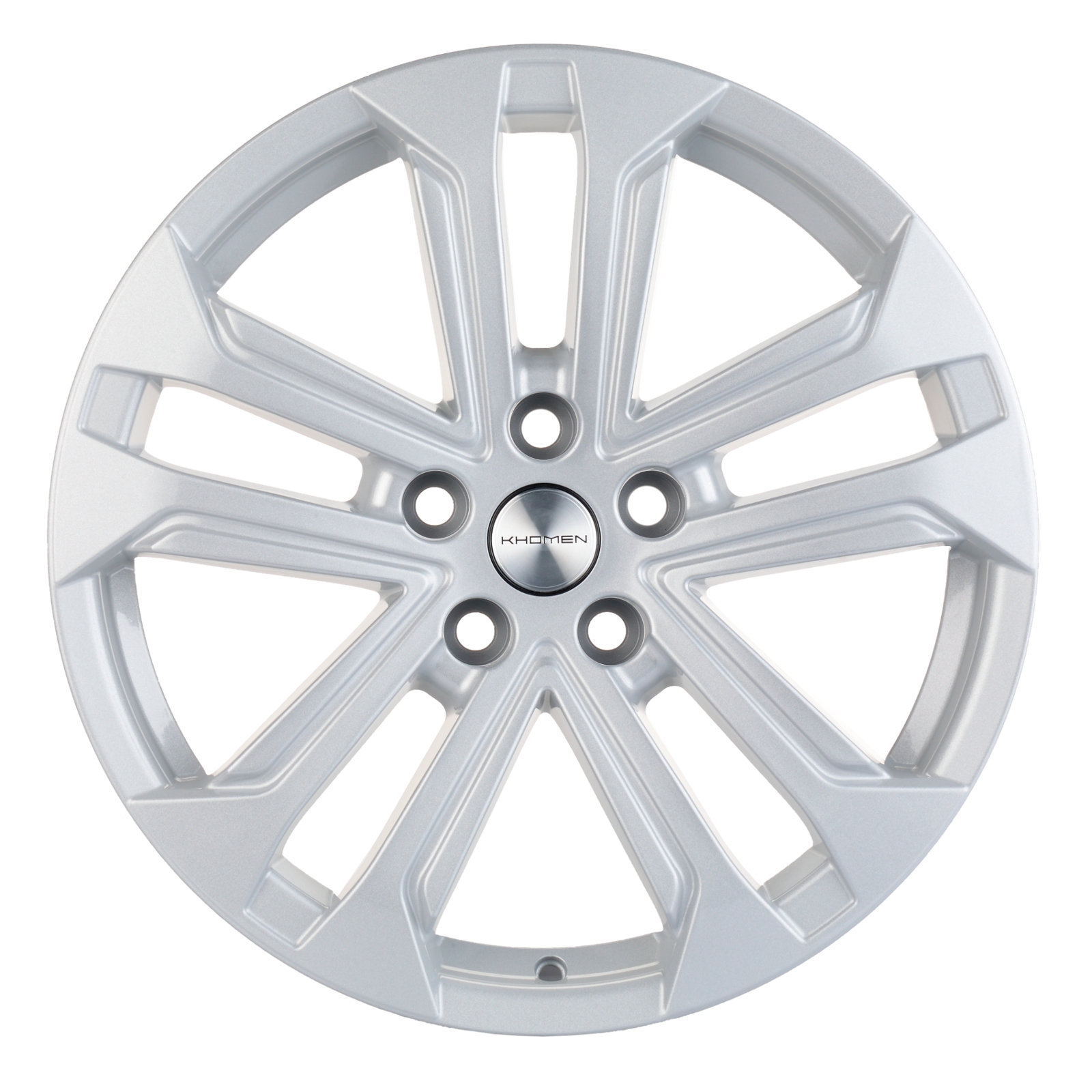 Диски Khomen Wheels KHW1803 7x18/5x114.3 D67.1 ET51 KHOMEN-WHEELS-F-SILVER