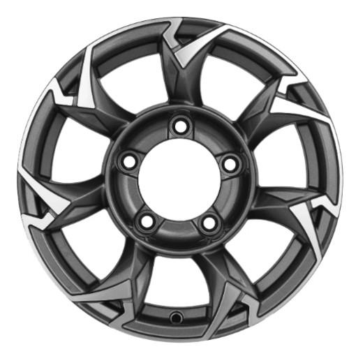 Диски Khomen Wheels KHW1505 5.5x15/5x139.7 D98.6 ET5 KHOMEN-WHEELS-GRAY-FP