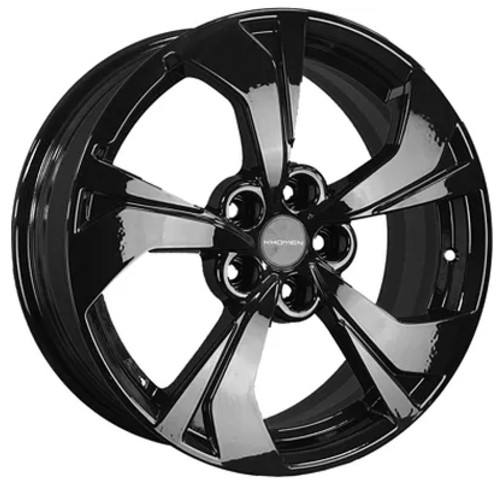 Диски Khomen Wheels KHW1724 7x17/5x114.3 D67.1 ET45 KHOMEN-WHEELS-BLACK