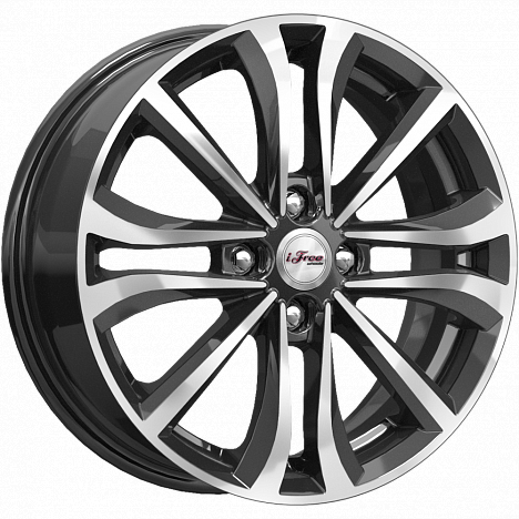Диски iFree Панган 6x16/4x100 D60.1 ET50 IFREE-BLEK-DZHEK