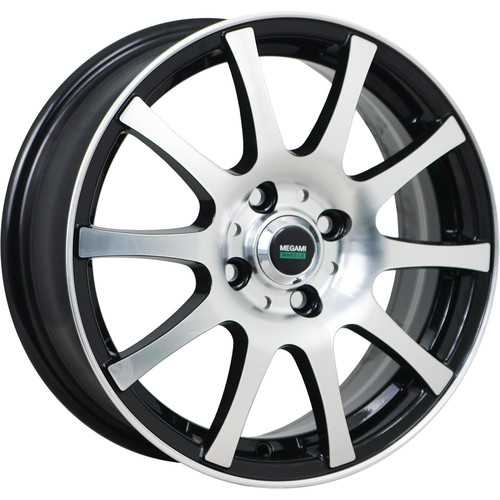 Диски Megami MGM-2 6x15/4x100 D56.6 ET40 MEGAMI-BKF