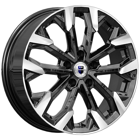 Диски K&K Морейн 6.5x17/5x114.3 D66.6 ET37 K-AND-K-ALMAZ-CHERNYY