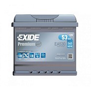 Аккумулятор Exide Premium EA530 12V 53Ah 540A R+