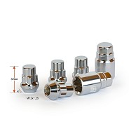 Гайки секретные Вектор 416444H2 M12x1.25 L36 H19/21 Cr конус