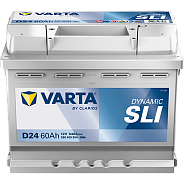 Аккумулятор Varta Dynamic SLI D24 12V 60Ah 540A R+