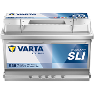 Аккумулятор Varta Dynamic SLI E38 12V 74Ah 750A R+