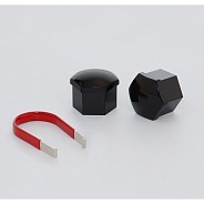 Комплект колпачков LS 9766 H19 Black 20шт + ключ