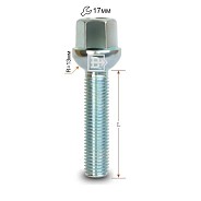 Болт M14x1.25 S28 H17 Zn сфера R13 Вектор 087110 Z