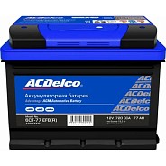 Аккумулятор ACDelco Advantage EFB 6СТ-77VL3(R) 12V 77Ah 750A R+